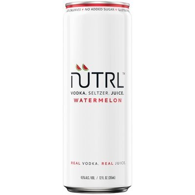 NUTRL VODKA SELTZER WATERMELON 355ML