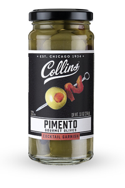 COLLINS PIMENTO GOURMET OLIVES 4.5 OZ