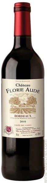 CHATEAU FLORIE AUDE BORDEAUX 750ML