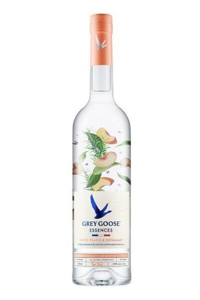 GREY GOOSE WHITE PEACH &amp; ROSEMARY VODKA 1L