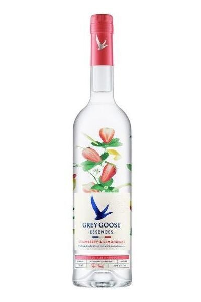 GREY GOOSE STRAWBERRY &amp; LEMONGRASS VODKA 1L