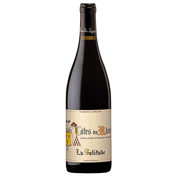 FAMILLE LANCON LA SOLITUDE COTES DU RHONE 750ML