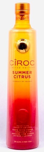 CIROC SUMMER CITRUS VODKA 750ML