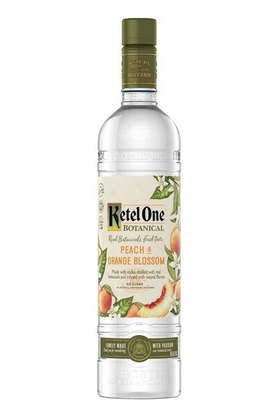 KETEL ONE PEACH ORANGE VODKA 1L