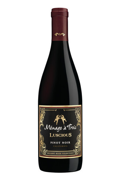 MENAGE A TROIS LUSCIOUS PINOT NOIR 750ML