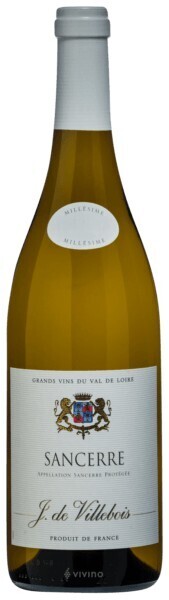 J DE VILLEBOIS SANCERRE 750ML