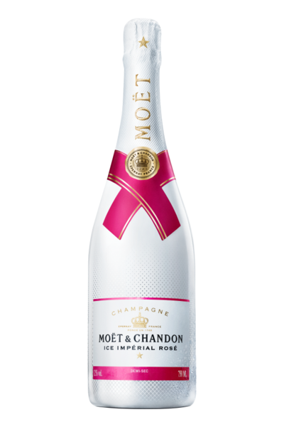 MOET &amp; CHANDON IMPERIAL ICE ROSE 750ML