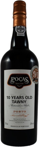 POCAS 10 YEARS OLD TWNY PORTO 750ML