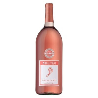 BAREFOOT PINK MOSCATO 1.5L