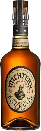 MICHTER&#39;S SMALL BATCH STRAIGHT BOURBON WHISKEY 750ML