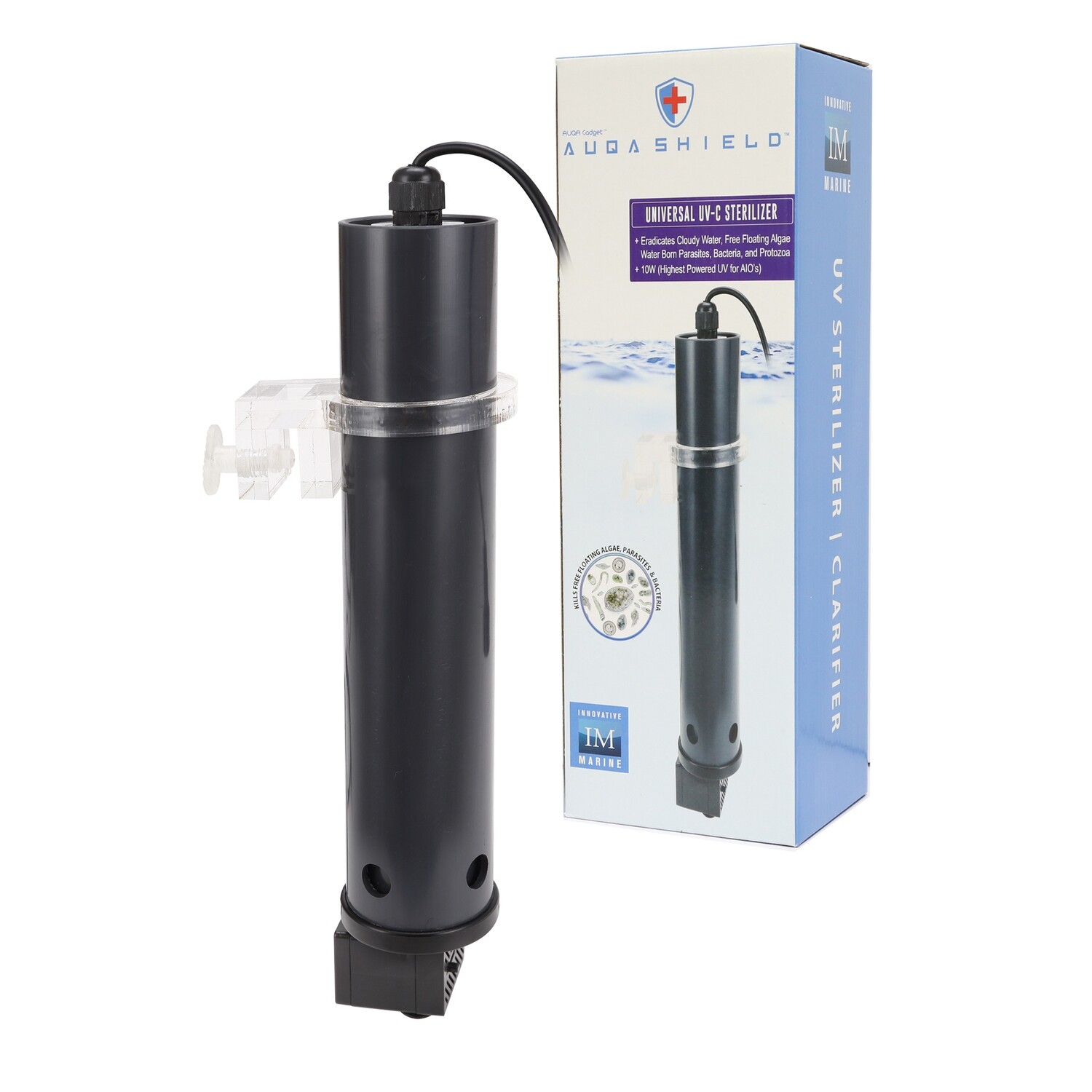 AuqaShield™ 10 Watt UV Sterilizer Water Clarifier [Universal]