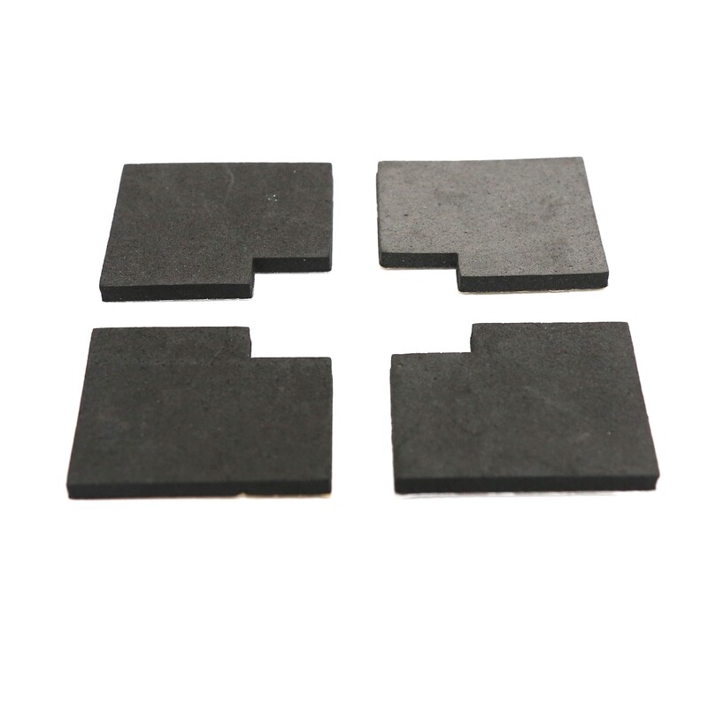Parts - APS Aquarium Stand Pre-Cut Rubber Feet &quot;Part L&quot; [4 Pack]