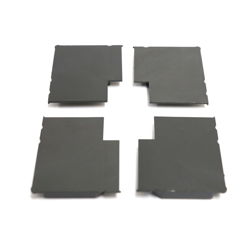 Parts - APS Aquarium Stand Plastic End Caps &quot;Part E&quot; [4 Pack]