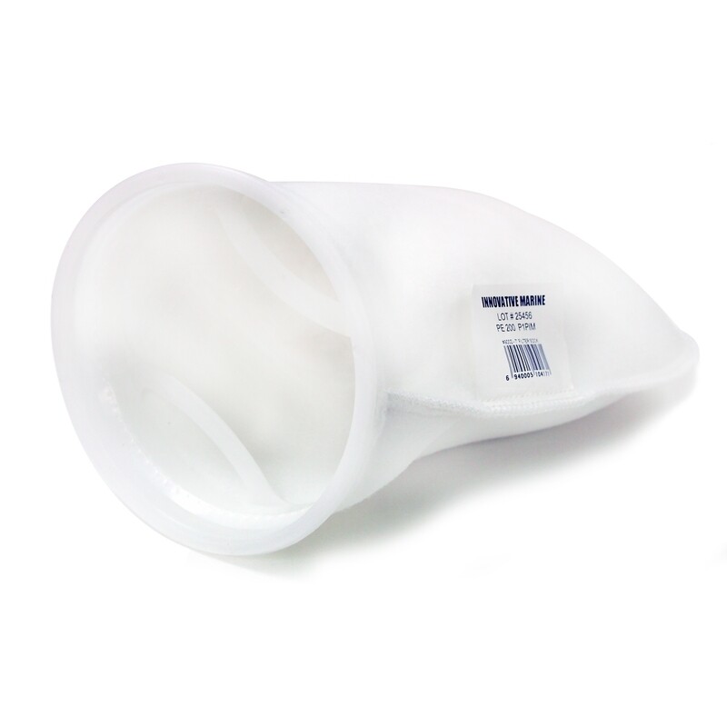 200 Micron Felt Filter Sock w/ Plastic Ring [7 Inch]