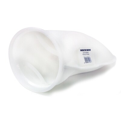 200 Micron Felt Filter Sock w/ Plastic Ring [7 Inch]