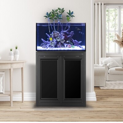 EXT 50 Lagoon Aquarium w/ APS Stand - Black EXT 50 Lagoon Aquarium w/ APS Stand - Black
