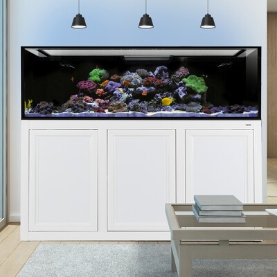 EXT 200 Aquarium w/ APS Stand - White EXT 200 Aquarium w/ APS Stand - White
