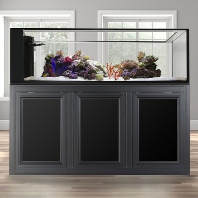 INT 200 Peninsula Aquarium w/ APS Stand - Black (Made to Order) INT 200 Peninsula Aquarium w/ APS Stand - Black (Made to Order)