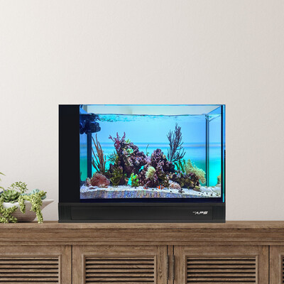 Fusion Pro 2 | 14 AIO Peninsula Aquarium w/ APS Pedestal - Black Fusion Pro 2 | 14 AIO Peninsula Aquarium w/ APS Pedestal - Black