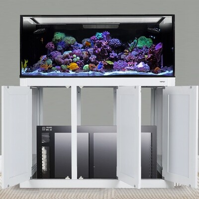 EXT 170 Aquarium w/ APS Stand - White w/ RFS Sump - RFS50 (Made to Order)