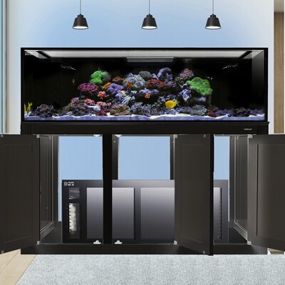 EXT 200 Aquarium w/ APS Stand - Black w/ RFS50 (Made to Order) EXT 200 Aquarium w/ APS Stand - Black w/ RFS50 (Made to Order)