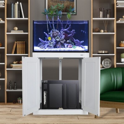 INT 50 Lagoon Aquarium w/ APS Stand - White w/ RFS Sump - RFS22 INT 50 Lagoon Aquarium w/ APS Stand - White w/ RFS Sump - RFS22