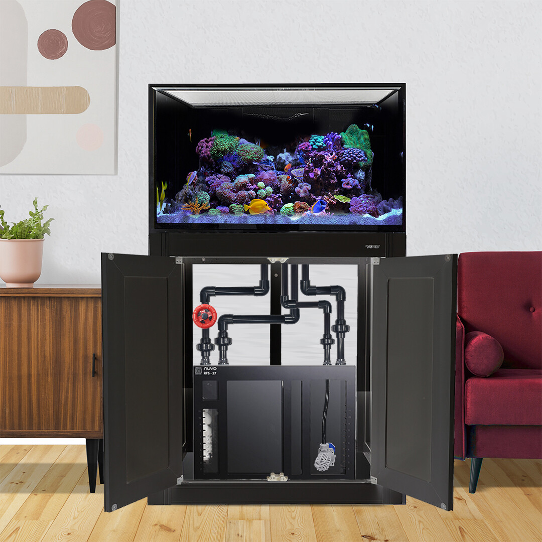 INT 75 Gallon Complete Reef System – Black