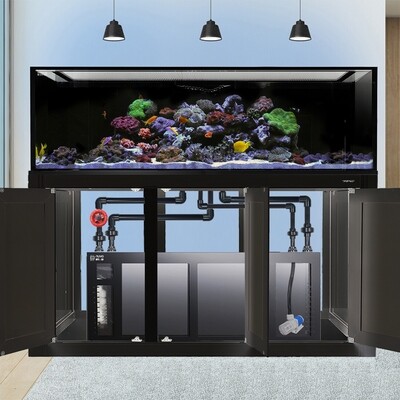 INT 200 Gallon Complete Reef System – Black (Made to Order)