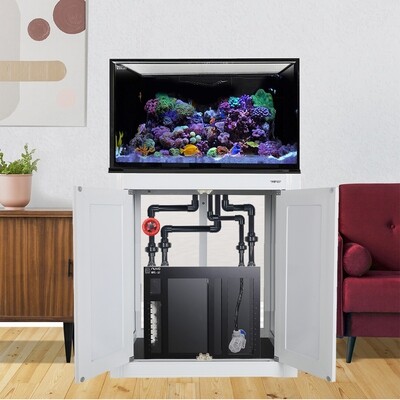 INT 112 Gallon Lagoon Aquarium Complete Reef System – White (Made to Order)