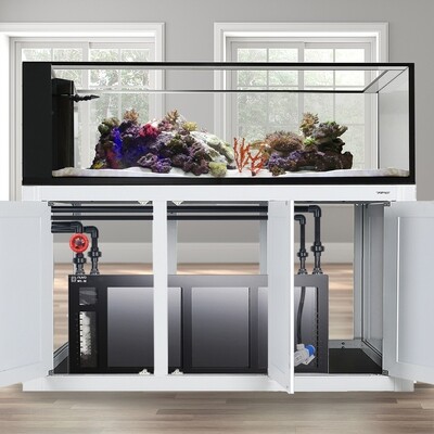 INT 200 Gallon Peninsula Complete Reef System – White (Made to Order) INT 200 Gallon Peninsula Complete Reef System – White (Made to Order)