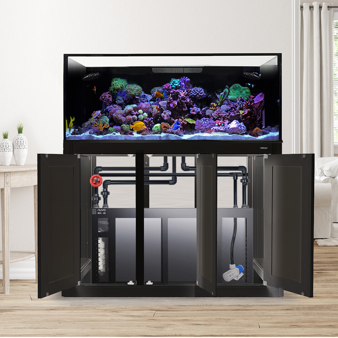 Aquarium sump plumbing clearance kit