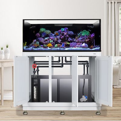 EXT 150 Gallon Lagoon Aquarium Complete Reef System – White (Made to Order) EXT 150 Gallon Lagoon Aquarium Complete Reef System – White (Made to Order)