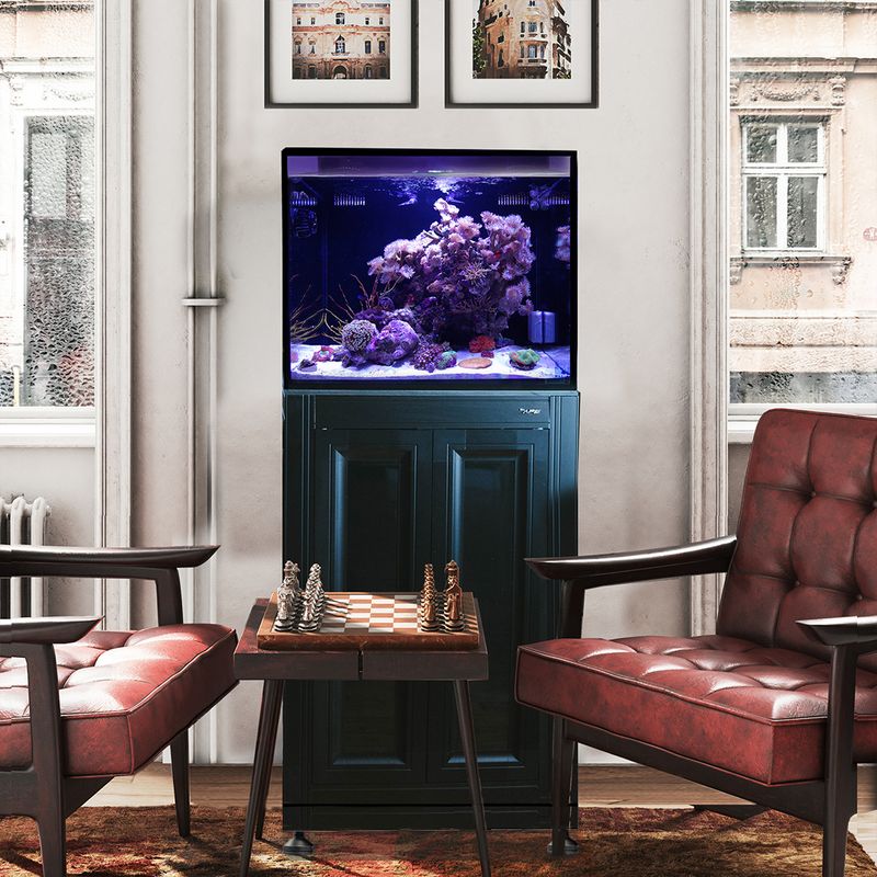 Fusion Pro 2 | 40 AIO Aquarium w/ APS Stand - Black Fusion Pro 2 | 40 AIO Aquarium w/ APS Stand - Black