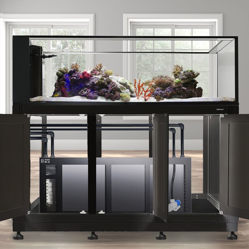 INT 200 Gallon Peninsula Complete Reef System – Black (Made to Order)