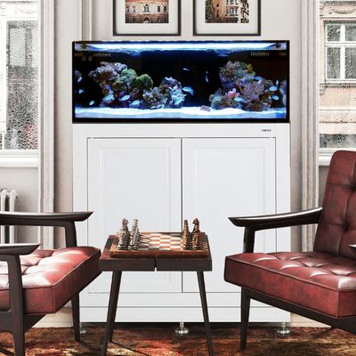 Fusion Pro 2 | 40L AIO Aquarium w/ APS Stand - White