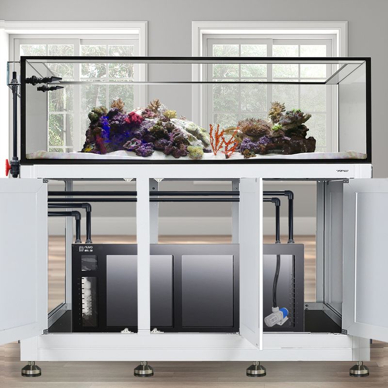 EXT 200 Gallon Peninsula Complete Reef System – White (Made to Order) EXT 200 Gallon Peninsula Complete Reef System – White (Made to Order)