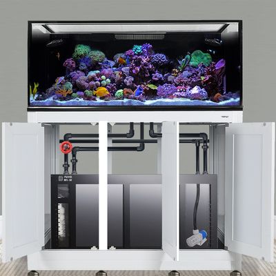 EXT 170 Gallon Complete Reef System – White - BLEMISHED TANK EXT 170 Gallon Complete Reef System – White - BLEMISHED TANK