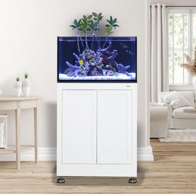 EXT 50 Lagoon Aquarium w/ APS Stand - White EXT 50 Lagoon Aquarium w/ APS Stand - White