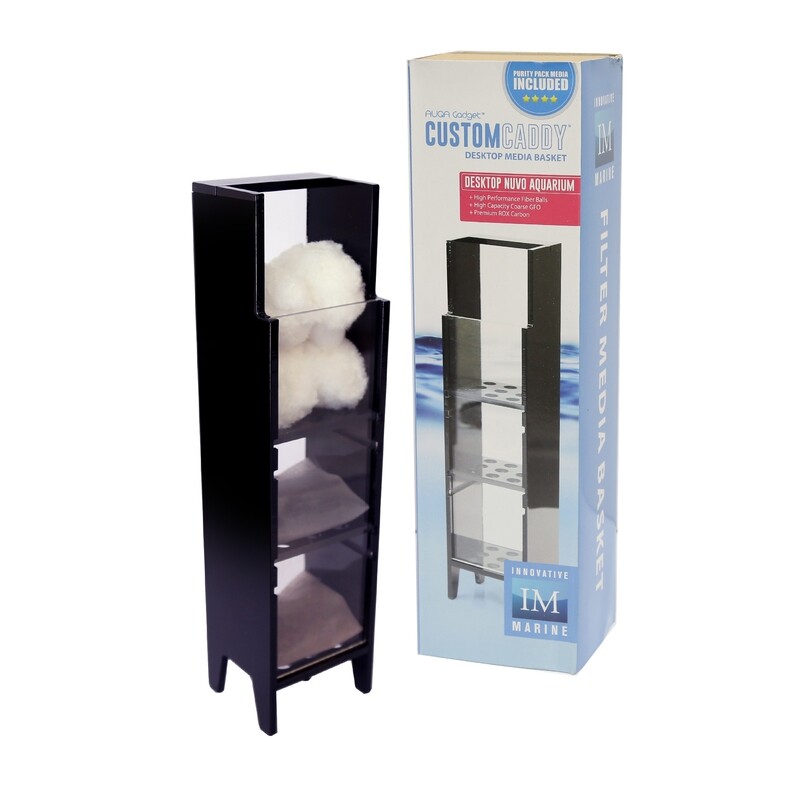 CustomCaddy™ Customizable Filter Media Basket w/ Media [Desktop]