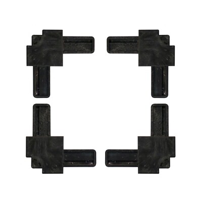 Parts - DIY SafeScreen Aquarium Mesh Screen Winged Corner Tabs [4 Pack]