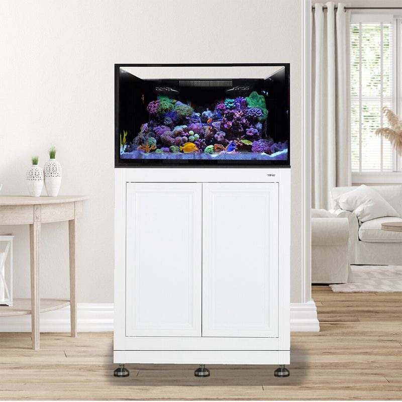 EXT 112 Lagoon Aquarium w/ APS Stand - White (Made to Order)