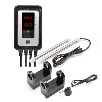 Helio 400 Watt PTC Smart Aquarium Heater - [2 x 200W] [50-100 gallons]
