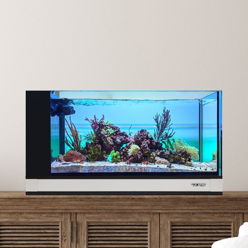 Fusion Pro 2 | 20 AIO Peninsula Aquarium w/ APS Pedestal - White