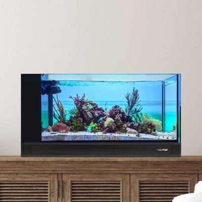 Fusion Pro 2 | 20 AIO Peninsula Aquarium w/ APS Pedestal - Black