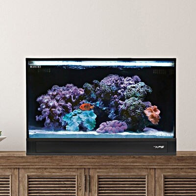 Fusion Pro 2 | 20 AIO Aquarium w/ APS Pedestal - Black