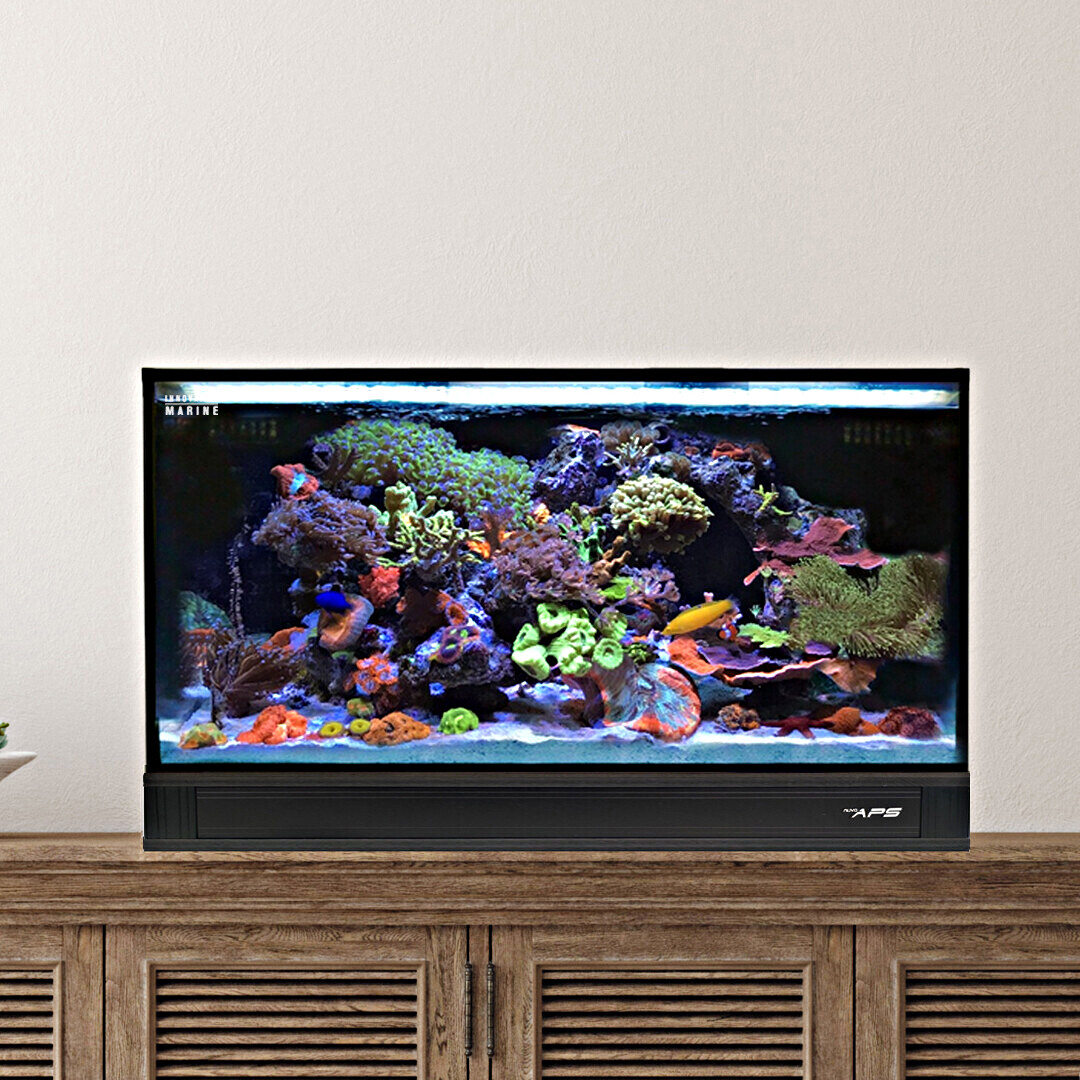 Fusion Pro 2 | 25 AIO Lagoon Aquarium w/ APS Pedestal - Black