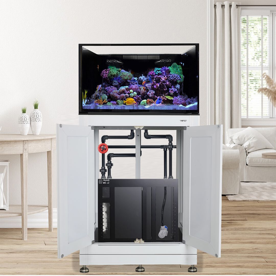 EXT 112 Gallon Lagoon Aquarium Complete Reef System – White (Made to Order)