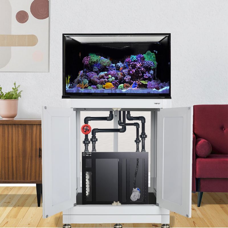 INT 112 Gallon Lagoon Aquarium Complete Reef System – White (Made to Order)