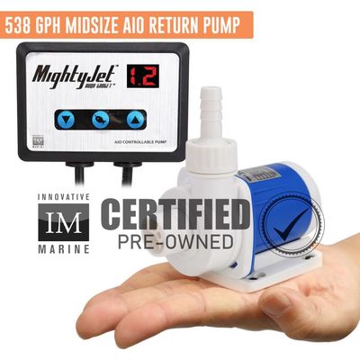 Open Box - MightyJet™ 538 GPH DC AIO Submersible Return Pump [Midsize]