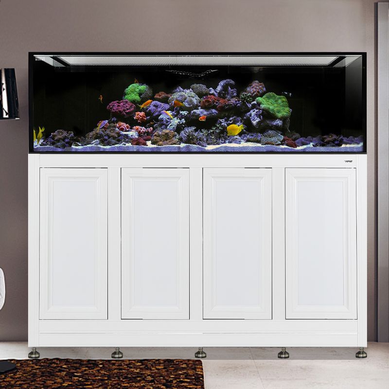 INT 240 Gallon Aquarium w/ APS Stand - White (Made to Order)
